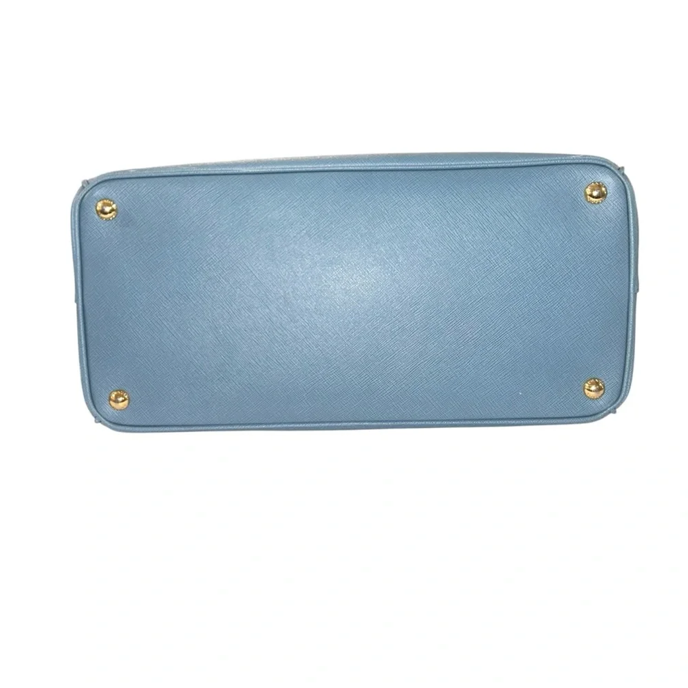 Prada Galleria Large Lux Saffiano Leather Double Zipper Dual Top Handle tote bag - Picture 6 of 8